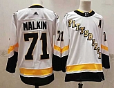 Pittsburgh Penguins 71 Evgeni Malkin White Adidas 2020-21 Stitched Jersey,baseball caps,new era cap wholesale,wholesale hats